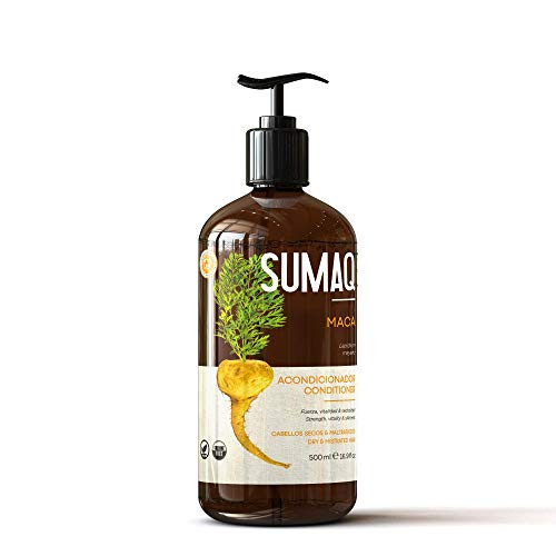 SUMAQ BLACK MACAS CONDITIONER FOR DRY  and  MISTREATED HAIR Specifically for damaged and thinning hair. Anti hair-loss conditioner. Hair loss conditioner for thinning hair and hair loss for men and woman