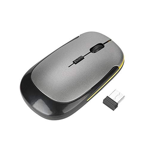 Wireless MouseMini USB 2.4G Ultra-Thin Wireless Optical Mouse 1200dpi Long Service Life for PC Computer/Laptop/E-Sport Gaming/Office