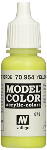 Vallejo Yellow Green Model Color 2 Paint 17ml
