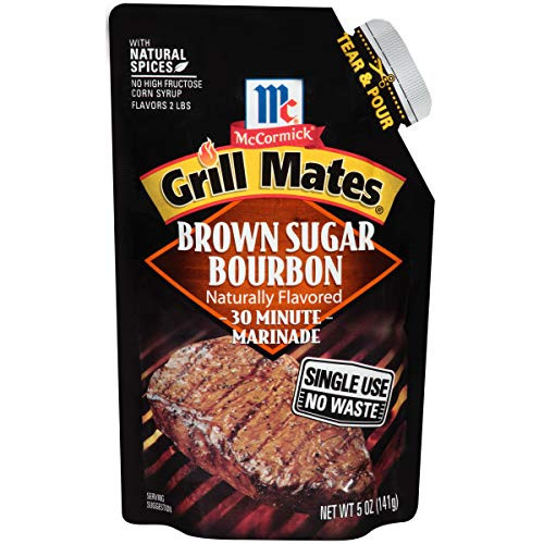 McCormick Grill Mates Brown Sugar Bourbon 30 Minute Marinade 5 oz McCormick Grill Mates Brown Sugar Bourbon 30 Minute Marinade 5 oz