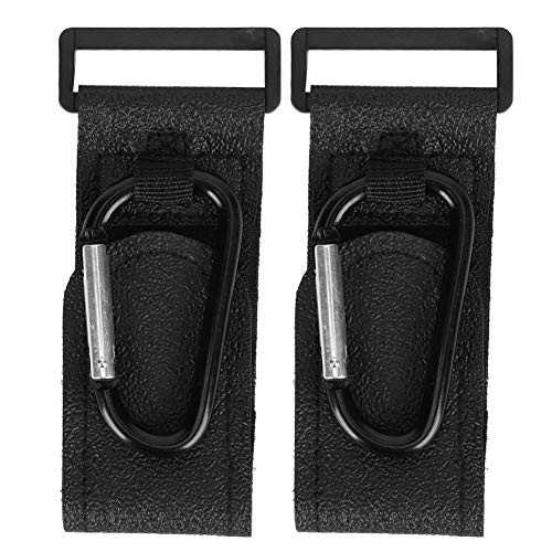360 Degree Rotation Easily Connects PU Metal Stroller Hook Metal Stroller Hook Baby Strollers-Leather Hook Other-