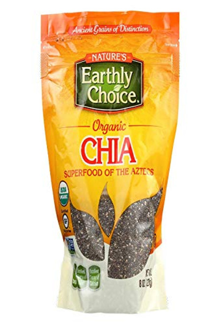 Natures Earthly Choice Seeds Chia Organic 8 oz