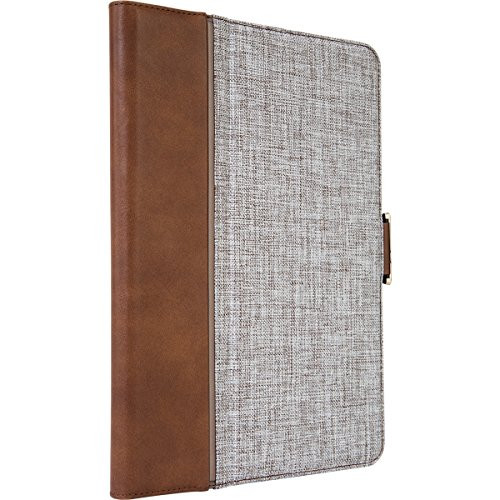 Targus VersaVu Signature 360-Degree Rotating Tablet Case for iPad (2017), 9.7-Inch iPad Pro, iPad Air, and iPad Air 2, Brown (THZ63606US)