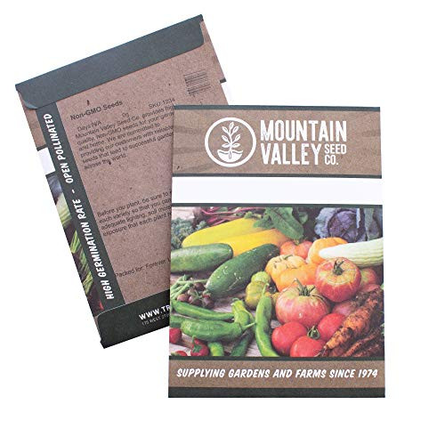 Gourmet Mixed Lettuce Greens - Garden Seeds - 2.5 Gram Packet ~700 Seeds - Non-GMO Heirloom Vegetable Gardening  and  Microgreens Seed