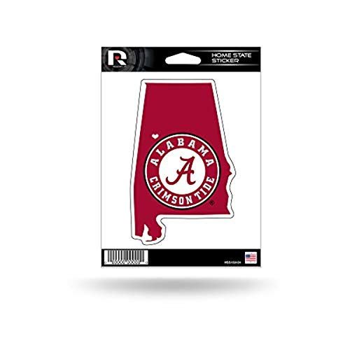 NCAA Rico Industries Home State Sticker Alabama Crimson Tide