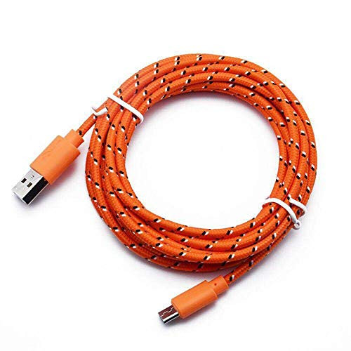 Colorful Nylon Braided Micro USB Cable Data Sync USB Charger Cable for Android Phone USB Micro Cables Sync USB Charger