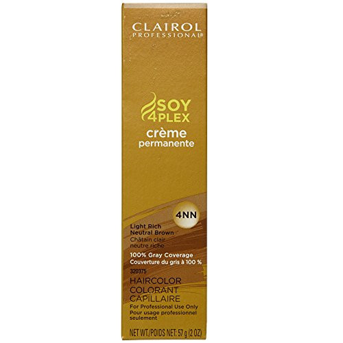 Clairol Professional Pro Creme 4NN Light Rich Neutral Brown 2 Ounce