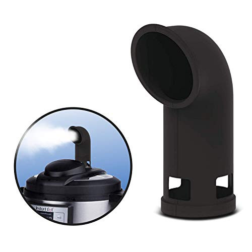 Steam Release Diverter 360 Rotation Silicone Steam Diverter for Instant Pot DUO DUO Plus Nova Plus Smart Fits Mini 3-Qt 5-Qt 6-Qt 8-Qt 10-Qt IP Pressure Cooker Accessories