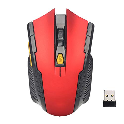 2.4GHz USB Wireless Optical Mouse 2000DPI 6 Buttons PC Laptop Computer Gaming Mice