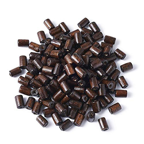 Pandahall 200pcs Natural Tube Wood Beads 8x5mm CoconutBrown Wooden Loose Beads Spacers for DIY Jewelry Making Pandahall 200pcs Natural Tube Wood Beads 8x5mm CoconutBrown Wooden Loose Beads Spacers for DIY Jewelry Making