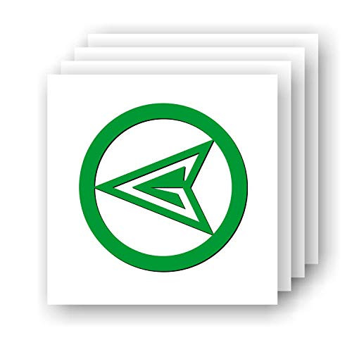 Green Arrow emblem DC Comics SMALL Vinyl Decal