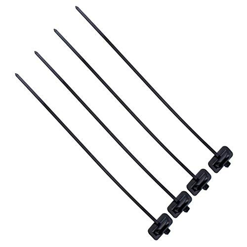 4pcs MTB Bike Cable Guide Brake Cable Shift Cable Derailleur Cable Base Guide Clip Fitting Line Tube Housing Cable Ties Tie Wire Clips Holder