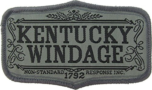 MilSpec Monkey Kentucky Windage Morale Patch -ACU Dark -Foliage Green--