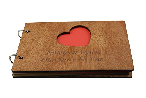 19 Years Our Story So Far - Scrapbook, Photo album or Notebook Idea For 19th Anniversary