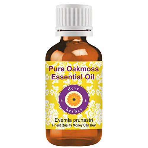 Deve Herbes Pure Oakmoss Essential Oil -Evernia prunastri- with Internal Plastic Euro Dropper 100 percent Therapeutic Grade Steam Distilled for Personal Care 5ml -0.16 oz- Deve Herbes Pure Oakmoss Essential Oil -Evernia prunastri- with Internal Plastic Euro Dropper 100 percent Therapeutic Grade Steam Distilled for Personal Care 5ml -0.16 oz-