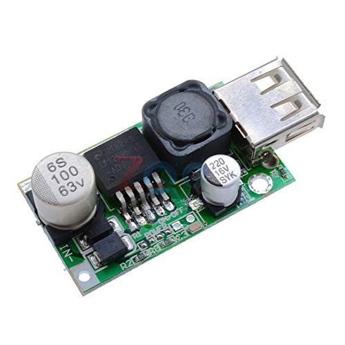 LM2596HV 5V DC-DC Step Down Buck Converter Module 9V 12V 24V 36V 48V to 5V 3A USB Charger Module
