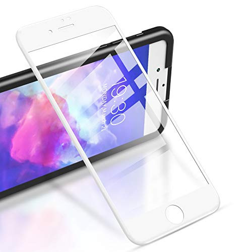 RIWNNI Screen Protector Compatible with iPhone 7 Plus/8 Plus -2 Pack- HD Clear Full Coverage Tempered Glass Screen Protector Film for iPhone 7 Plus/8 Plus 5.5-Inch -Easy Installation Frame- - White RIWNNI Screen Protector Compatible with iPhone 7 Plus/8 Plus -2 Pack- HD Clear Full Coverage Tempered Glass Screen Protector Film for iPhone 7 Plus/8 Plus 5.5-Inch -Easy Installation Frame- - White
