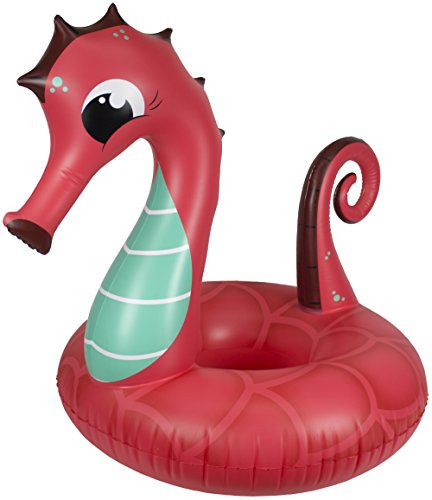 Poolmaster 48-Inch Swimming Pool Tube Float, Seahorse, Coral