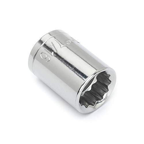 Crescent 3/8 inch Drive 12 Point Standard SAE Socket 7/16 inch - CDS26N