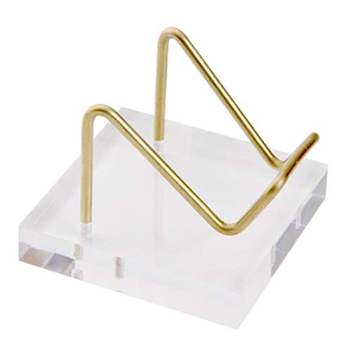 LoveinDIY Acrylic Crystal Display Stand Holder for Crystal Stones Gemstone Geode Agate