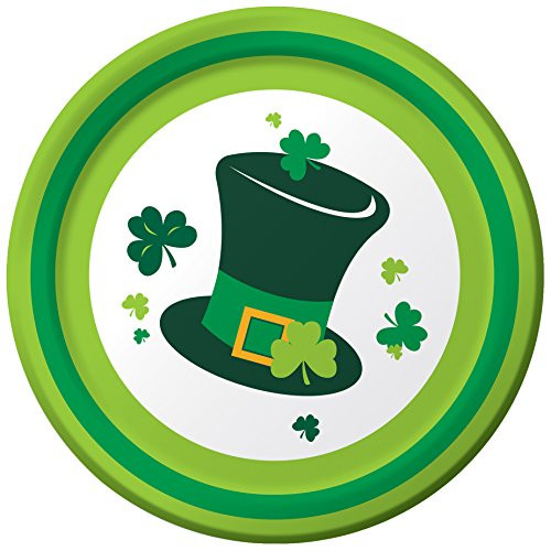 Creative Converting 8 Count Irish Party Paper Dessert Plates Irish Fun