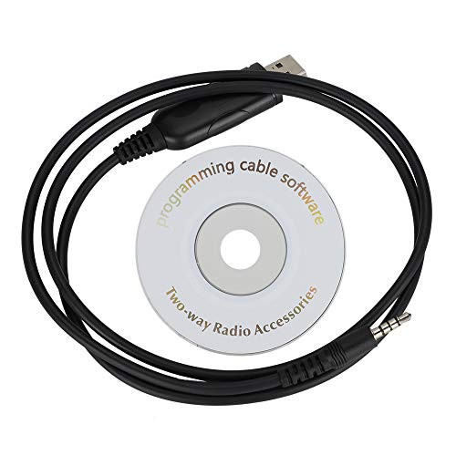 Socobeta Cable Data Line HT1000 USB Programming Cable Data Line for Walkie Talkie Two Way Radio
