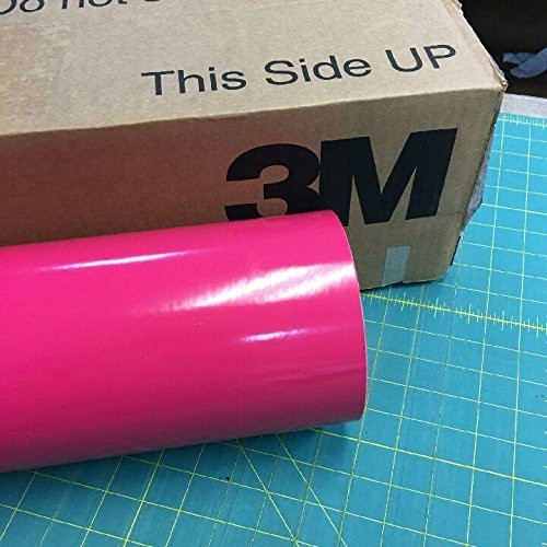 24" x 10 Ft Roll of Pink 3M Scotchcal Series 50 Vinyl for Craft Cutters and Vinyl Sign Cutters