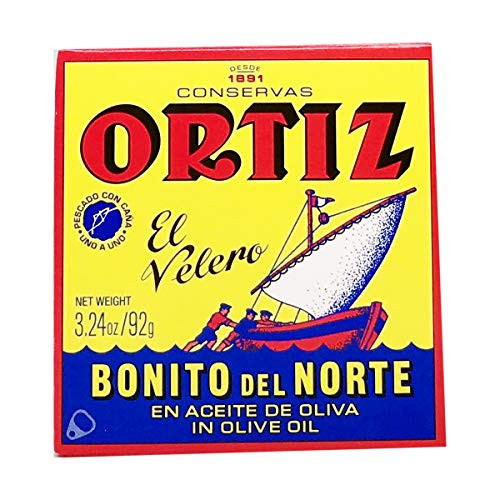 ORTIZ Bonito Del Norte Tuna In Oil 3.24 OZ