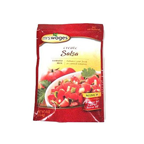 Mrs. Wages Salsa Mix Medium Salsa 4oz- 2 Pack -