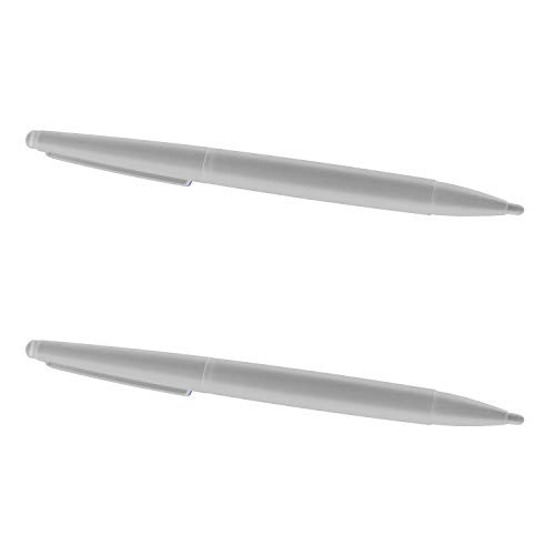 Assecure 2 x pro large big semi transparent clear stylus pen for Nintendo DS