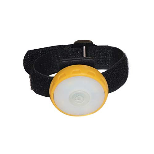 Facibom Round Shape Bike Light Taillight USB Rechargeable Led Cycling Bicycle Rear Tail Lights Warning Lamp Flashlight Wrist Lamp Yellow