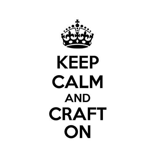 PressFans - Keep Calm and Craft ON Car Laptop Wall Sticker PressFans - Keep Calm and Craft ON Car Laptop Wall Sticker