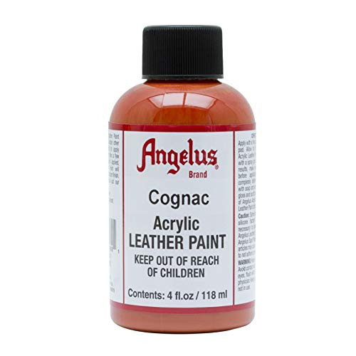 Angelus Acrylic Leather Paint-4oz.-Cognac