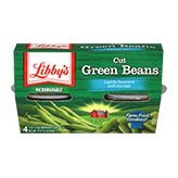 Libbys Cut Green Beans 4 oz 4 count