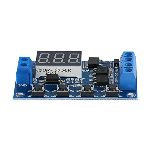 Timer Relay Timer Module DC 5V-36V Trigger Cycle Delay Timer Switch Turn On/Off Relay Module with LED Display