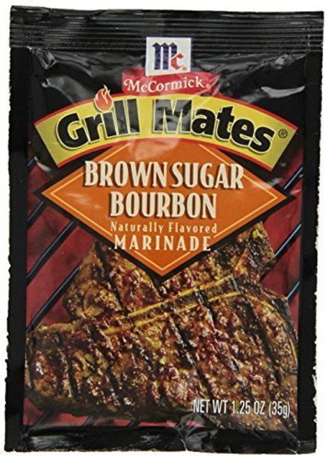 McCormick Grill Mates Brown Sugar Bourbon Marinade 1.25 oz 3 pk by McCormick McCormick Grill Mates Brown Sugar Bourbon Marinade 1.25 oz 3 pk by McCormick