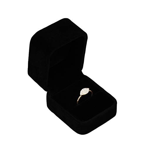 New Present Jewellery Box Velvet Presentation Jewelry Ring Necklace Bracelet Storage Display Box Case Gift - Black Bracelet Box New Present Jewellery Box Velvet Presentation Jewelry Ring Necklace Bracelet Storage Display Box Case Gift - Black Bracelet Box
