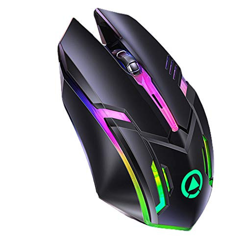 Oyov2L Wired Gaming Mouse 1200 DPI Colourful Light Wired Backlight Gaming Mouse for Laptop/Computer PC Accesories Computer Mouse 1 2