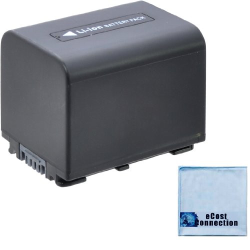 NP-FV70 3800mAh Info Lithium V Series Li-Ion Battery  Plus Microfiber Cloth for Sony HDR-TD20V HDRTD20V TD20V HDR-TD30V HDRTD30V TD30V HDR-XR150 HDRXR150 XR150 HDR-XR150E HDRXR150E XR150E HDR-XR155 HDRXR155 XR155 HDR-XR160 HDRXR160 XR160 HDR-XR260V HDRXR