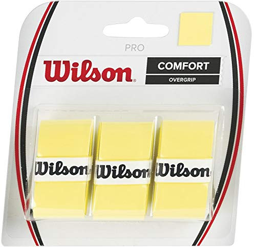 Wilson Tennis Racquet Pro Over Grip Yellow New Wilson Tennis Racquet Pro Over Grip Yellow New