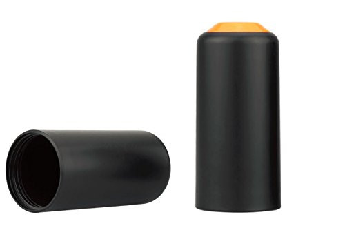 2 PCS Replacement Mic Battery Screw on Cap/Cover/Cup for Shure PGX/SLX Wirelesss -Orange-
