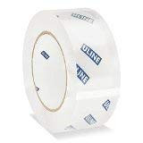 Uline 2 inch X 110 Yards Clear 2 Mil Quiet Tape - 1 Roll