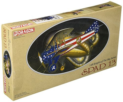 Dragon Models 1/48 Spad 13 - Knights of the Sky Collection Airplane Model Building Kit