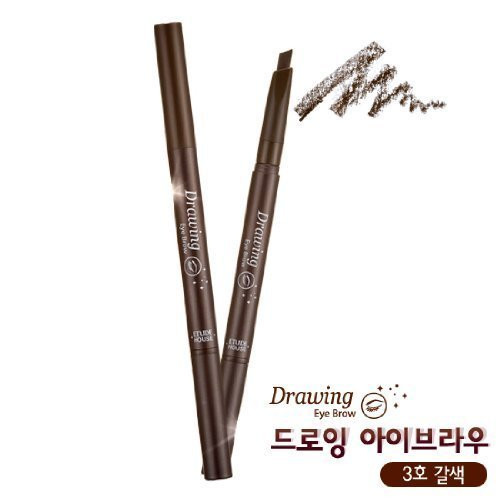 Cosmetic Etude House Drawing Eye Brow 3 Brown
