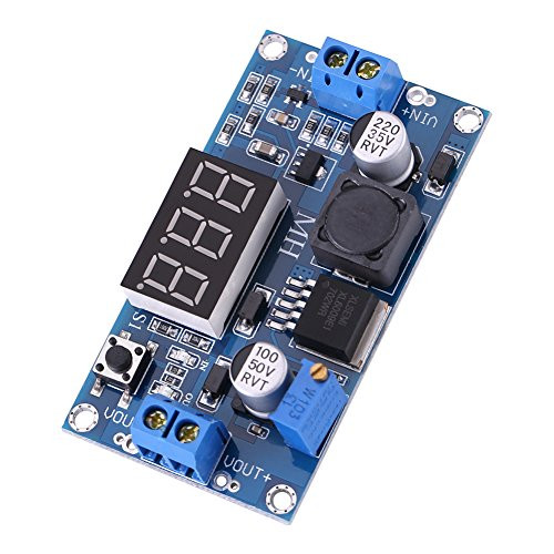 Zetiling DC-to-DC Boost Module 4.5V-32V to 5V-35V Adjustable Constant Current Voltage Buck Boost Converter Display