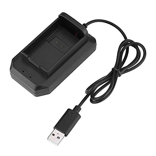 Estink USB Controller Battery Charger Charging Dock Station for Xbox 360 Over Charge Protection-Black-