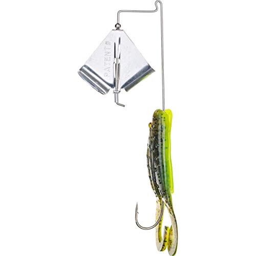 Strike King Lures KVD Toad Buzz Lure Freshwater 3/8 oz 5/0 Hook Green Pumpkin Chartreuse Belly Package of 1 Strike King Lures KVD Toad Buzz Lure Freshwater 3/8 oz 5/0 Hook Green Pumpkin Chartreuse Belly Package of 1