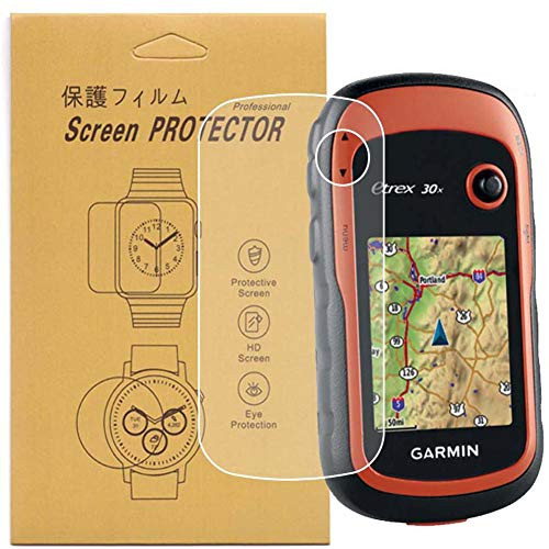 -3-Pcs- For Garmin etrex 10x etrex 20x etrex 30X Screen ProtectorFull Coverage Screen Protector for garmin etrex 10 20 30 30XWatch HD Clear Anti-Bubble and Anti-Scratch