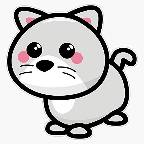 Leyland Designs Adopt Me - Cat Sticker Outdoor Rated Vinyl Sticker Decal for Windows Bumpers Laptops or Crafts 5 inch