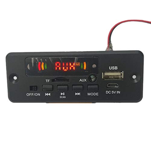 Andifany MP3 Decoder Board Module Car Audio MP3 Music Player USB TF FM Decoder Board with Remote